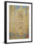 Rouen Cathedral, Midday, 1894-Claude Monet-Framed Giclee Print