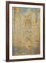 Rouen Cathedral, Midday, 1894-Claude Monet-Framed Giclee Print