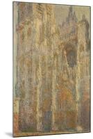 Rouen Cathedral, Midday, 1894-Claude Monet-Mounted Giclee Print