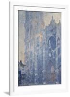 Rouen Cathedral (Morning Effect)-Claude Monet-Framed Giclee Print