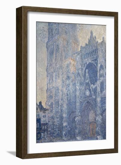 Rouen Cathedral (Morning Effect)-Claude Monet-Framed Giclee Print