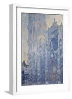 Rouen Cathedral (Morning Effect)-Claude Monet-Framed Giclee Print