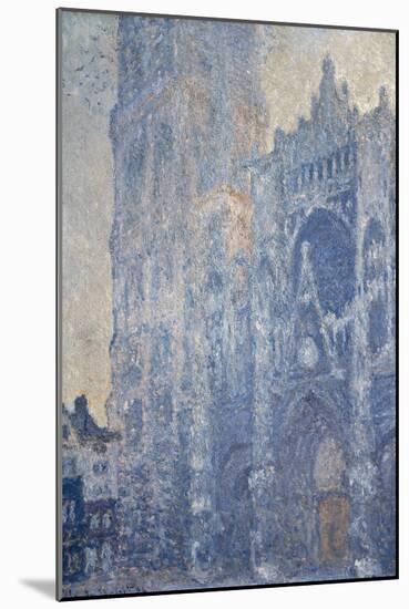 Rouen Cathedral (Morning Effect)-Claude Monet-Mounted Giclee Print