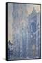 Rouen Cathedral (Morning Effect)-Claude Monet-Framed Stretched Canvas