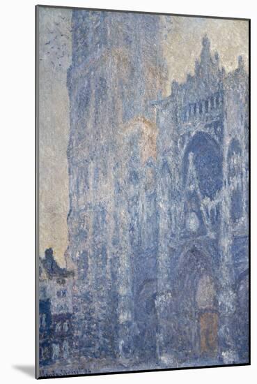 Rouen Cathedral (Morning Effect)-Claude Monet-Mounted Art Print