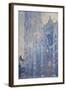 Rouen Cathedral (Morning Effect)-Claude Monet-Framed Art Print