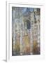 Rouen Cathedral, Morning Sunlight, Blue Harmony, 1894-Claude Monet-Framed Giclee Print