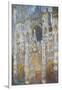 Rouen Cathedral, Morning Sunlight, Blue Harmony, 1894-Claude Monet-Framed Giclee Print