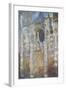 Rouen Cathedral, Morning Sunlight, Blue Harmony, 1894-Claude Monet-Framed Giclee Print