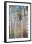 Rouen Cathedral, Morning Sunlight, Blue Harmony, 1894-Claude Monet-Framed Giclee Print