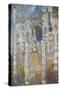 Rouen Cathedral, Morning Sunlight, Blue Harmony, 1894-Claude Monet-Stretched Canvas