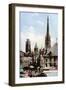 Rouen Cathedral, Normandy, France, C1930S-Donald Mcleish-Framed Giclee Print