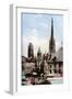 Rouen Cathedral, Normandy, France, C1930S-Donald Mcleish-Framed Giclee Print