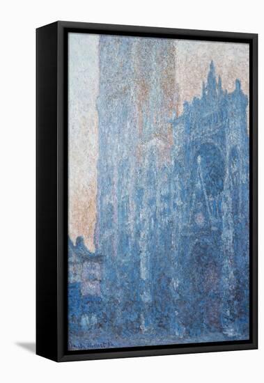 Rouen Cathedral, Portal, Morning Light, 1894-Claude Monet-Framed Stretched Canvas