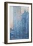 Rouen Cathedral, Portal, Morning Light, 1894-Claude Monet-Framed Giclee Print