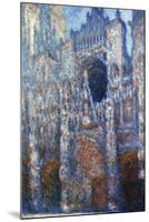 Rouen Cathedral, Sunlight, 1894-Claude Monet-Mounted Giclee Print