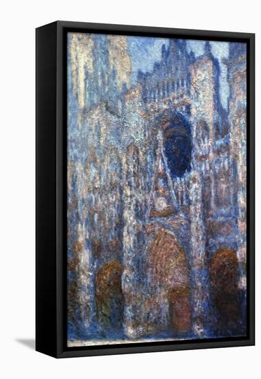 Rouen Cathedral, Sunlight, 1894-Claude Monet-Framed Stretched Canvas