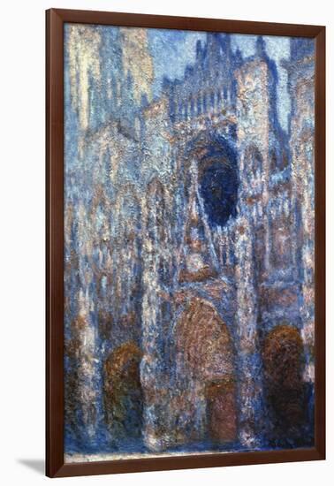 Rouen Cathedral, Sunlight, 1894-Claude Monet-Framed Giclee Print