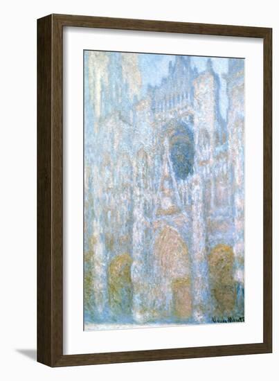 Rouen Cathedral, Sunlight Effect, 1894-Claude Monet-Framed Giclee Print