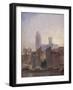 Rouen Cathedral, Sunrise, 1825-Richard Parkes Bonington-Framed Giclee Print