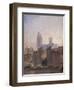 Rouen Cathedral, Sunrise, 1825-Richard Parkes Bonington-Framed Giclee Print