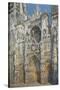 Rouen Cathedral, the Portal and the Tower of Saint-Romain, Morning Effect, Harmony in White-Claude Monet-Stretched Canvas