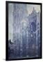 Rouen Cathedral, the Portal and the Tower of Saint-Romain, Morning Effect, Harmony in White-Claude Monet-Framed Art Print