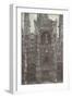 Rouen Cathedral, the Portal Front View, Harmony Brown-Claude Monet-Framed Giclee Print