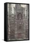 Rouen Cathedral, the Portal Front View, Harmony Brown-Claude Monet-Framed Stretched Canvas