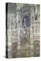 Rouen Cathedral (The Portal, Gray Weather)-Claude Monet-Stretched Canvas