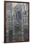 Rouen Cathedral, the Portal; Grey Weather, 1892-Claude Monet-Framed Giclee Print