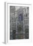 Rouen Cathedral, the Portal; Grey Weather, 1892-Claude Monet-Framed Giclee Print