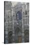 Rouen Cathedral, the Portal; Grey Weather, 1892-Claude Monet-Stretched Canvas