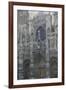 Rouen Cathedral, the Portal; Grey Weather, 1892-Claude Monet-Framed Giclee Print