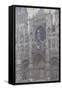 Rouen Cathedral. the Portal, Grey Weather, 1892-Claude Monet-Framed Stretched Canvas
