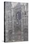 Rouen Cathedral. the Portal, Grey Weather, 1892-Claude Monet-Stretched Canvas