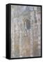 Rouen Cathedral, the Portal, Harmony Blue Morning Sun-Claude Monet-Framed Stretched Canvas