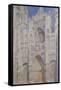 Rouen Cathedral: The Portal (Sunlight), 1894-Claude Monet-Framed Stretched Canvas