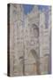 Rouen Cathedral: The Portal (Sunlight), 1894-Claude Monet-Stretched Canvas