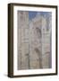 Rouen Cathedral: The Portal (Sunlight), 1894-Claude Monet-Framed Giclee Print