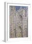 Rouen Cathedral: The Portal (Sunlight), 1894-Claude Monet-Framed Giclee Print