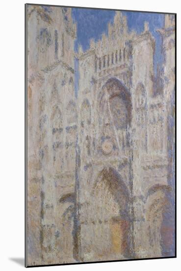 Rouen Cathedral: The Portal (Sunlight), 1894-Claude Monet-Mounted Giclee Print