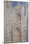 Rouen Cathedral: The Portal (Sunlight), 1894-Claude Monet-Mounted Giclee Print