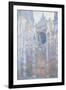 Rouen Cathedral, West Fa§Ade by Claude Monet-Claude Monet-Framed Giclee Print