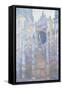 Rouen Cathedral, West Fa§Ade by Claude Monet-Claude Monet-Framed Stretched Canvas
