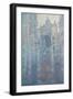 Rouen Cathedral, West Fa§Ade in Morning Light, by Claude Monet-Claude Monet-Framed Giclee Print