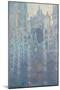 Rouen Cathedral, West Fa§Ade in Morning Light, by Claude Monet-Claude Monet-Mounted Giclee Print