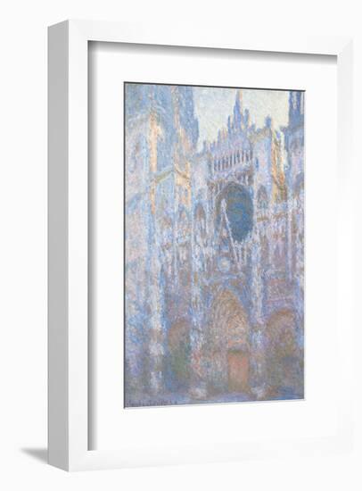 Rouen Cathedral, West Façade, 1894-Claude Monet-Framed Art Print
