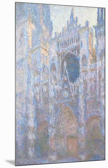 Rouen Cathedral, West Façade, 1894-Claude Monet-Mounted Art Print