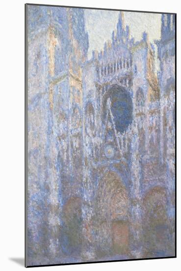 Rouen Cathedral, West Facade, 1894-Claude Monet-Mounted Giclee Print